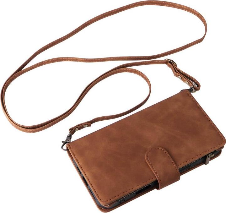 Actual product image Cover-Discount iPhone 16 Plus - Wallet case with lanyard (Apple iPhone 16 Plus)