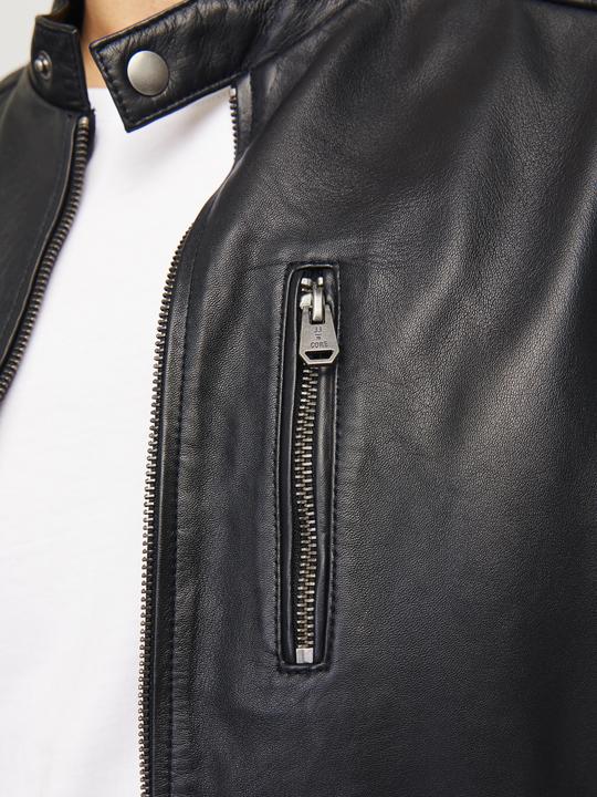 Actual product image Jack & Jones Jjeliam Lamb Leather Jacket Noos (XXL)