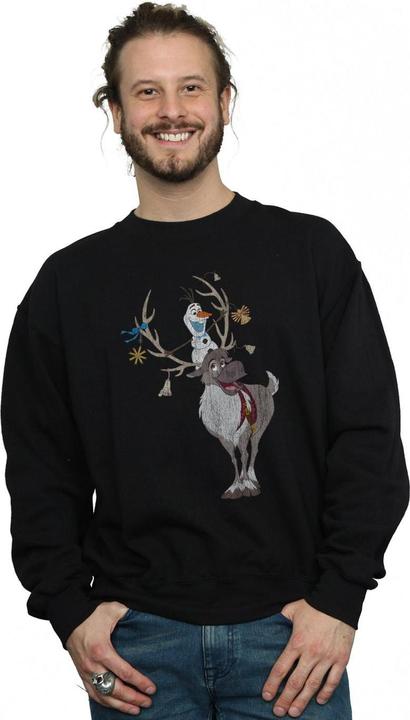 Produktbild Disney Frozen Sven And Olaf Christmas Ornaments Sweatshirt (L)