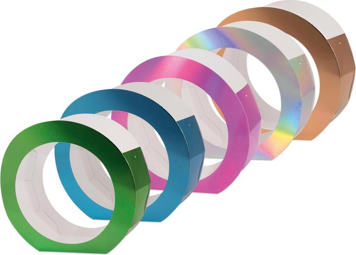 Produktbild Folia Laternen-Rohlinge Metallic (Mehrfarbig)