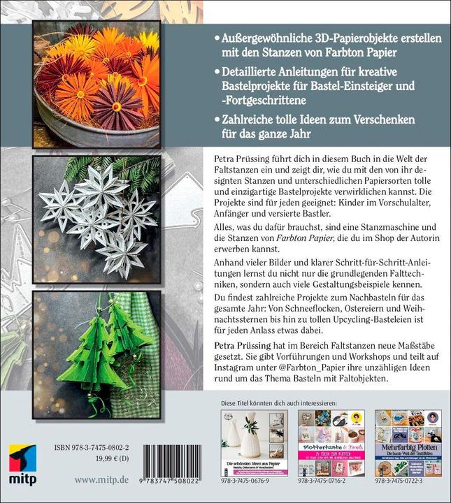 Produktbild Basteln mit Faltstanzen (Deutsch, Michael Schumann, Petra Prüssing, 2024)
