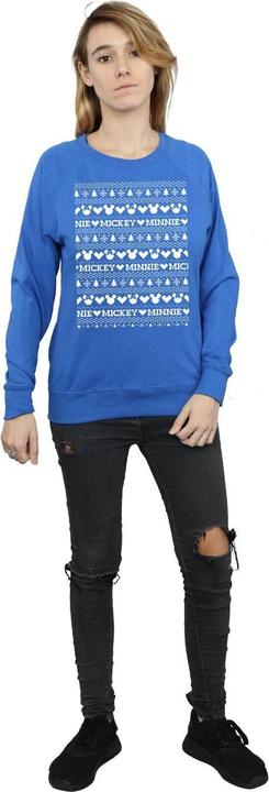 Produktbild Disney Mickey And Minnie Christmas Fair Isle Sweatshirt (XXL)