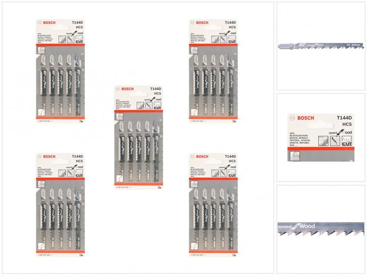 Immagine prodotto Bosch Professional Zubehör T 144 D, confezione da 25