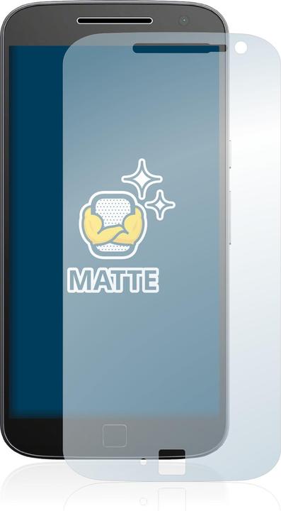 Actual product image BROTECT Anti-glare screen protector matt (2 Piece, Motorola Moto G4 Plus)