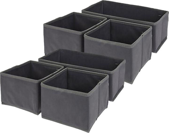 Immagine prodotto Stoneline Schubladen Organizer, 3-tlg., Ordnungsboxen, 2er-Set (14 x 14 x 11 cm)
