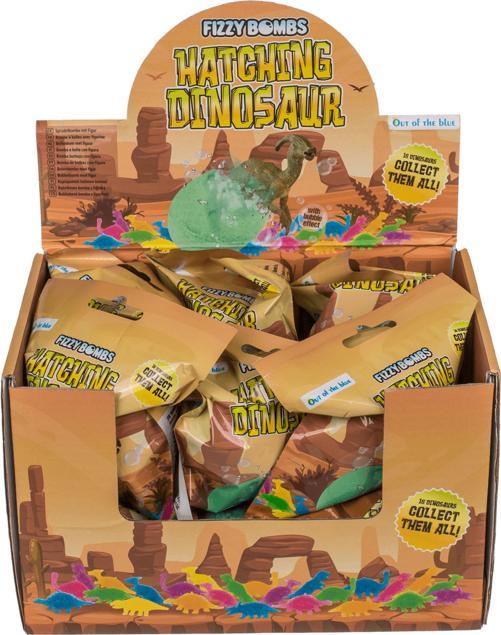 Productafbeelding Magni Bubbelbal met dinosaurusfiguur (Badbommen)
