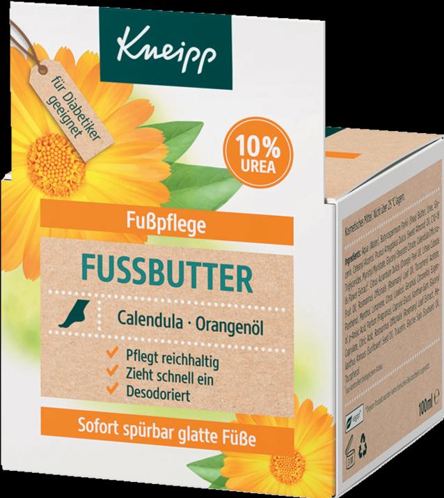 Actual product image Kneipp healthy feet butter, 100ml can (Foot bath, 100 ml)