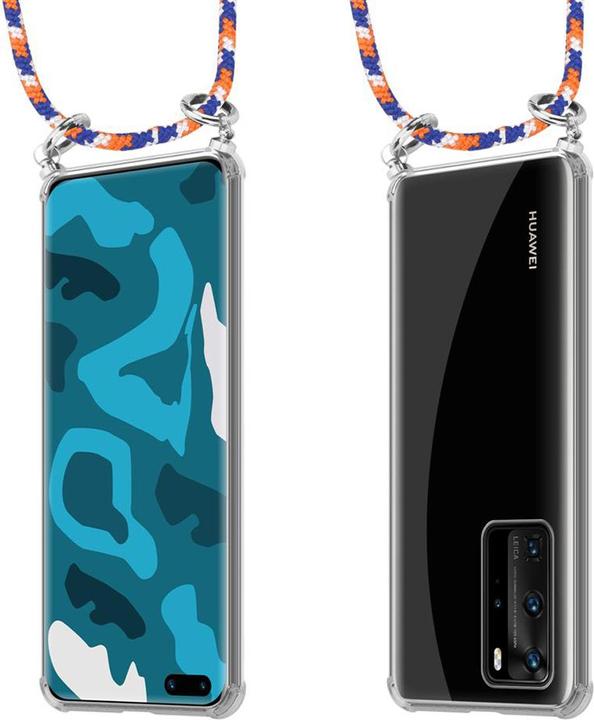 Produktbild Cadorabo TPU Handy Kette SILBER Cover