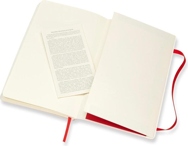 Image du produit Moleskine Carnet de notes grand format (Spécial, Blanc, Couverture souple)