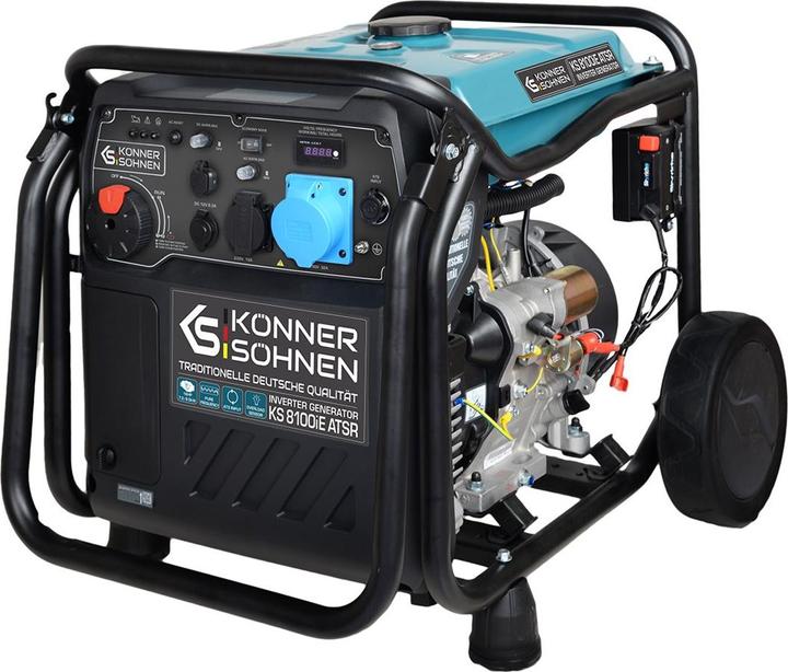 Actual product image Könner & Söhnen Inverterio Generator Ks 8100ie Atsr (7200 W, 1.10 l)