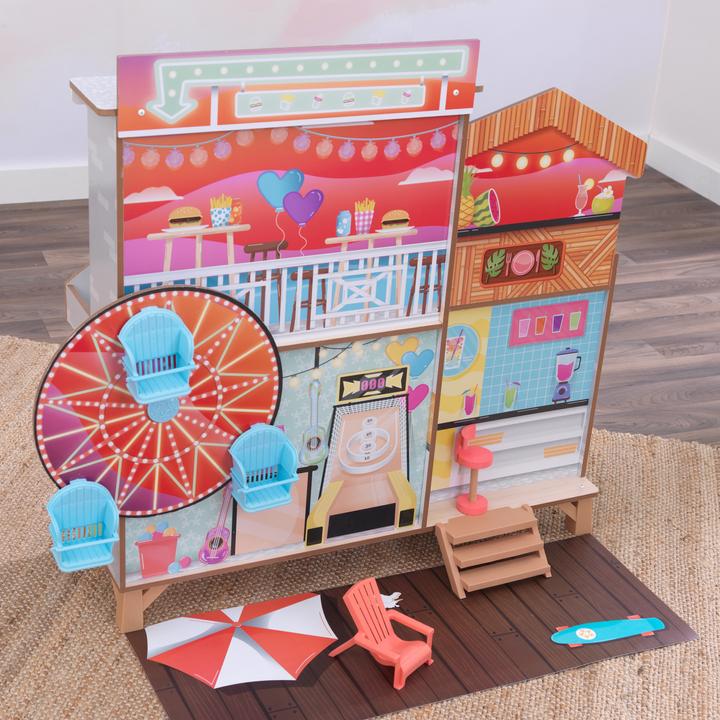 Produktbild KidKraft Strandhaus Riesenrad-Spass