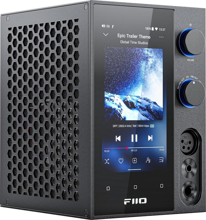 Actual product image FiiO R7 (USB-DAC, Display, Microphones, gain switch, Bluetooth, Wi-Fi)