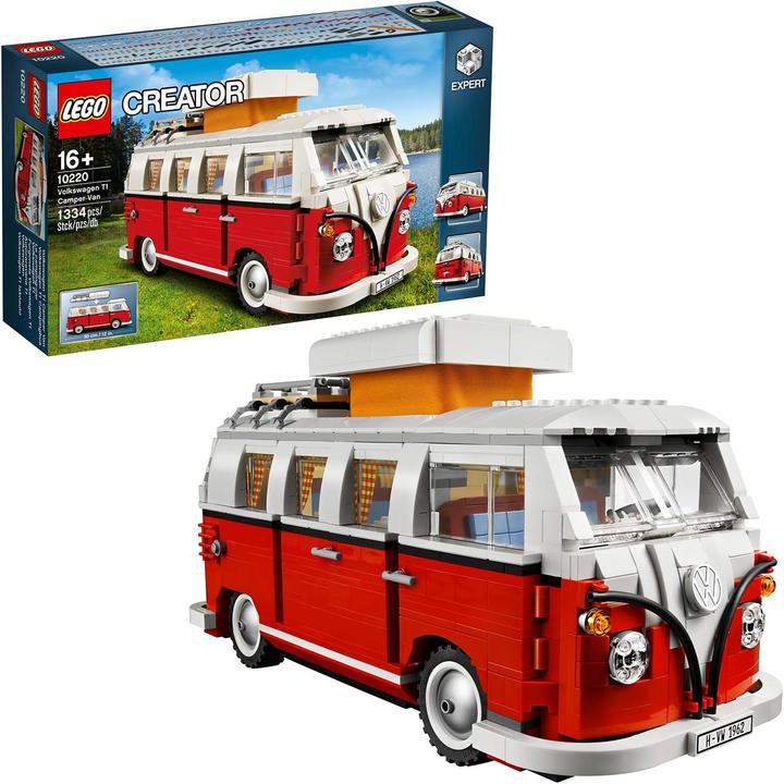 Produktbild LEGO Volkswagen T1 Campingbus (10220, LEGO Creator Expert)