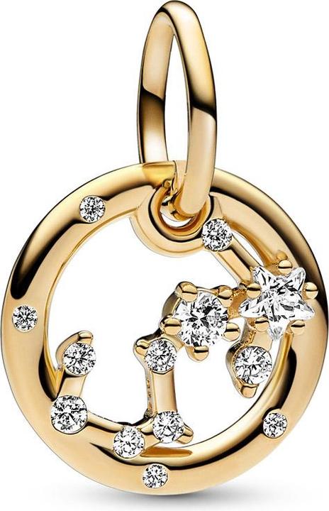 Actual product image Pandora Scorpio Zodiac Charm (Gold plated)