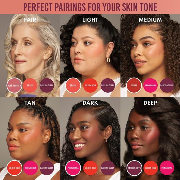 Actual product image Danessa Myricks Yummy Skin - Blurring Balm Powder Flushed Dancing Queen