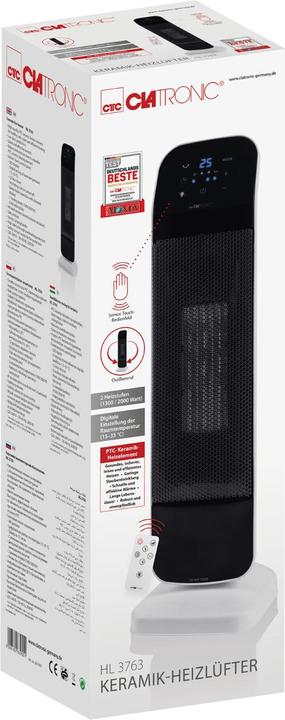 Produktbild Clatronic Keramik-Heizlüfter HL 3763 (2000 W)