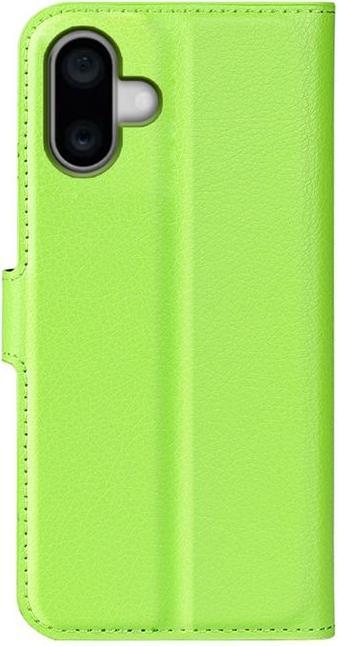 Actual product image MU Classic Litchi Leather Bookcover Series (Apple iPhone 16)