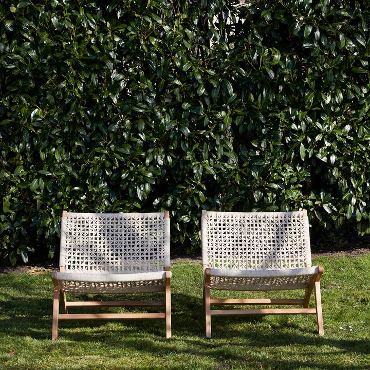Image du produit Rivièra Maison El Nido Outdoor Lounge Chair, ecru