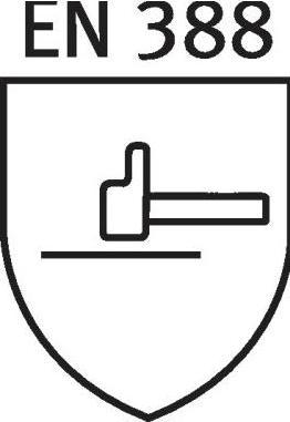 Produktbild Uvex Safety Chemikalienschutzhandschuh uvex profastrong NF33, Baumwollbeflockung, NBR-Beschichtung, EN 374/Ty... (8)