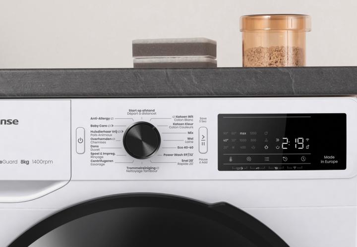 Actual product image Hisense WF3V943BW/BLX (9 kg, Left)