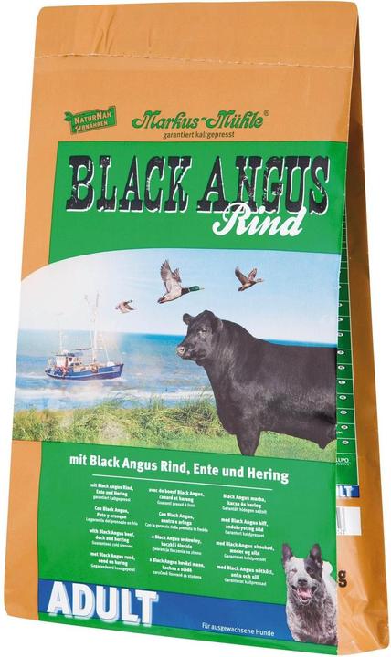 Produktbild Markus Mühle Trockenfutter Dog Black Angus Adult, 5 kg (Adult, 1 Stk., 5000 g)