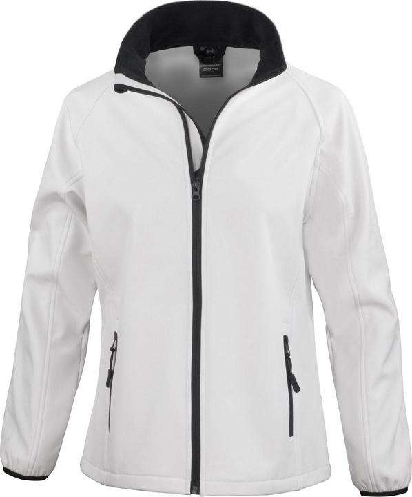 Actual product image Result Clothing Womens/Ladies Printable Soft Shell Jacket (L)