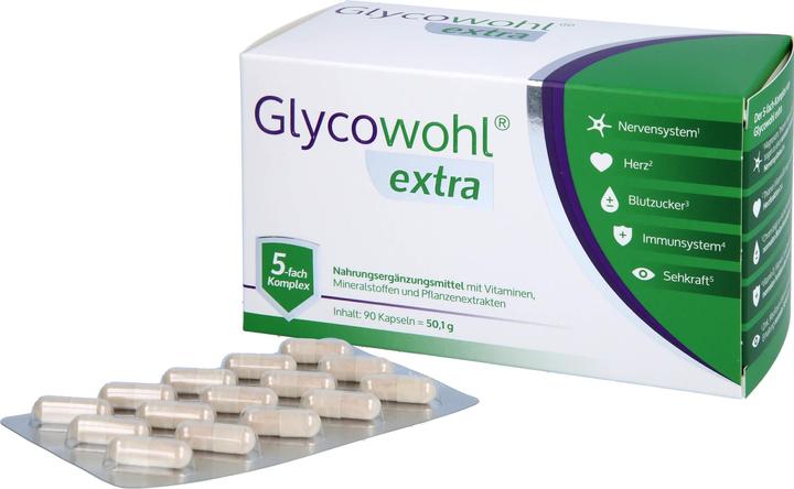 Produktbild Glycowohl extra Kaps (90 Stück, Kapseln, 90 g)