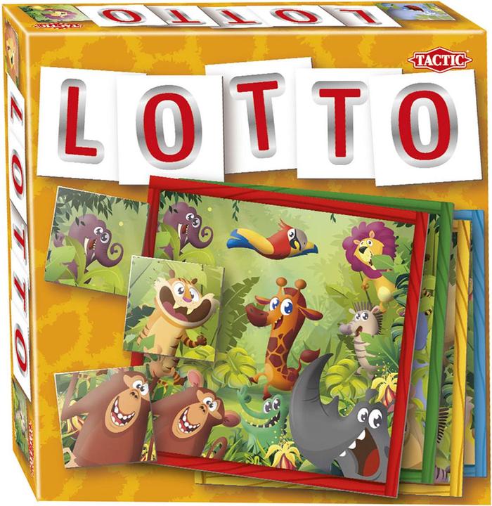 Actual product image Tactic Jungle Lotto (Finnish, English)