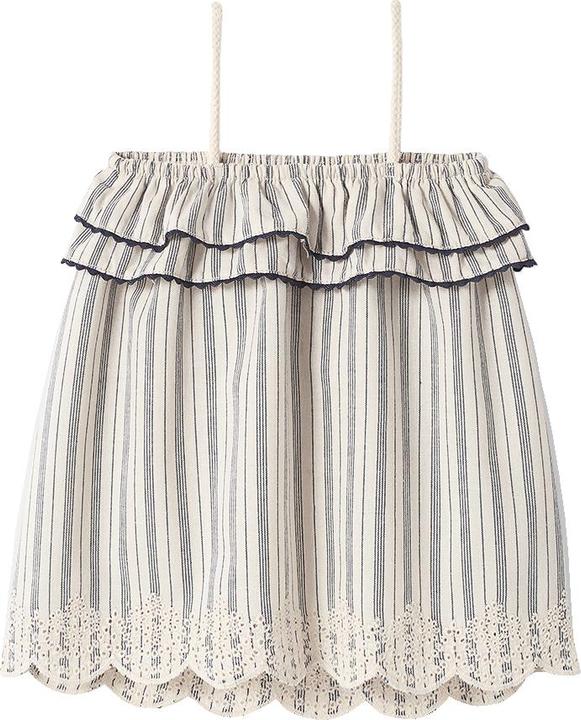 Beige gestreift