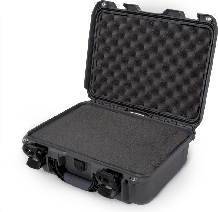 Nanuk Custodia in plastica 920 - con schiuma di grafite (Borsa a tracolla per fotocamera, 16 l)