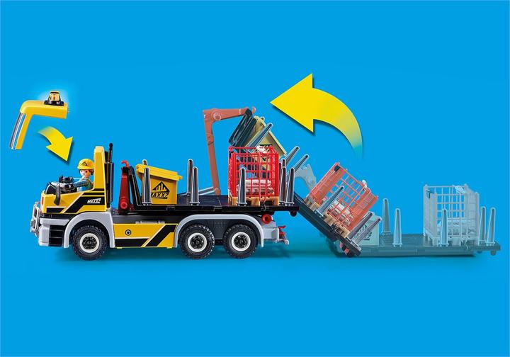 Actual product image Playmobil Truck with swap body (70444, Playmobil City Action)