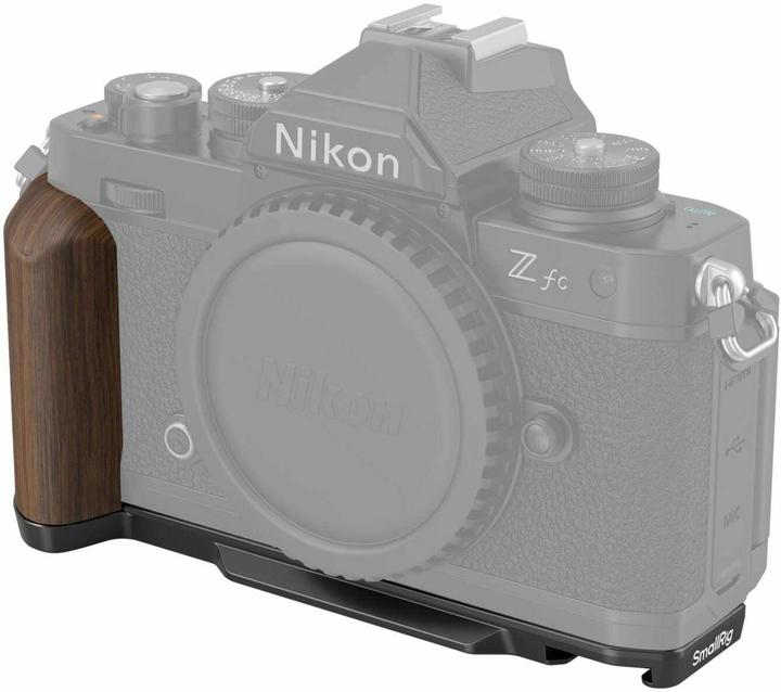 Produktbild SmallRig 4802 Wooden L Shape Grip for Nikon Z fc (Black) (Griff)