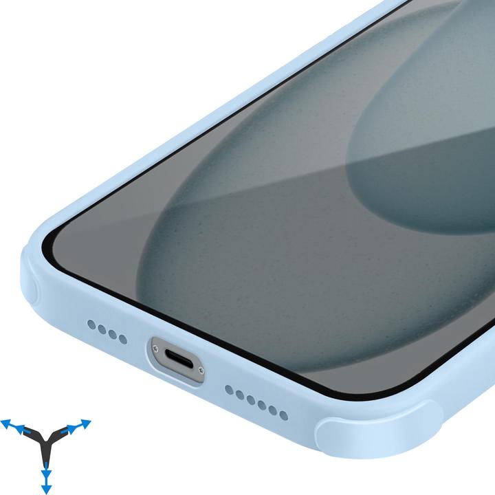 Immagine prodotto Force Case Custodia AIR FROST per iPhone Serie 15 (Apple iPhone 15)