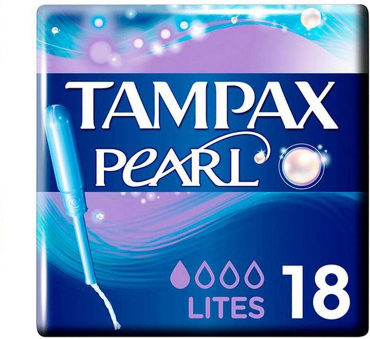 Image du produit Tampax Pearl Lites Leger 18 pièces (18 x)