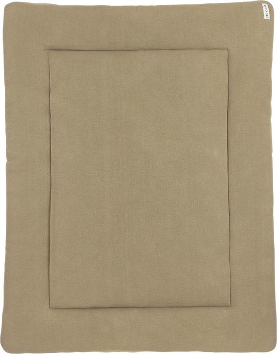 Actual product image Meyco Playpen insert Knit Basic velvet - taupe - 77x97cm (77 cm)