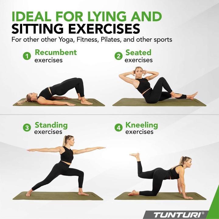 Produktbild Tunturi TPE Yogamatte Rutschfest 8 mm (8 mm)