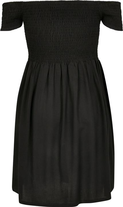Produktbild Urban Classics Ladies Smoked Off Shoulder Dress (4XL)
