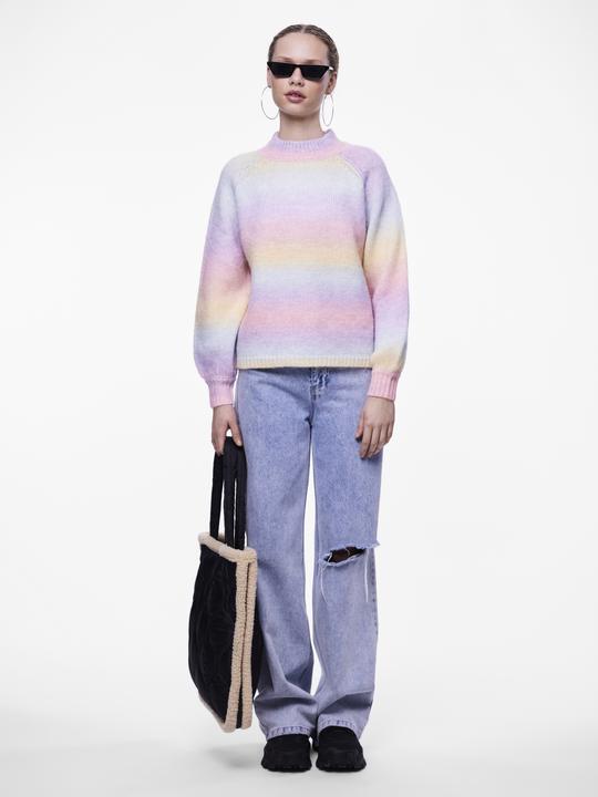 Produktbild Pieces Regenbogen Strickpullover (S)