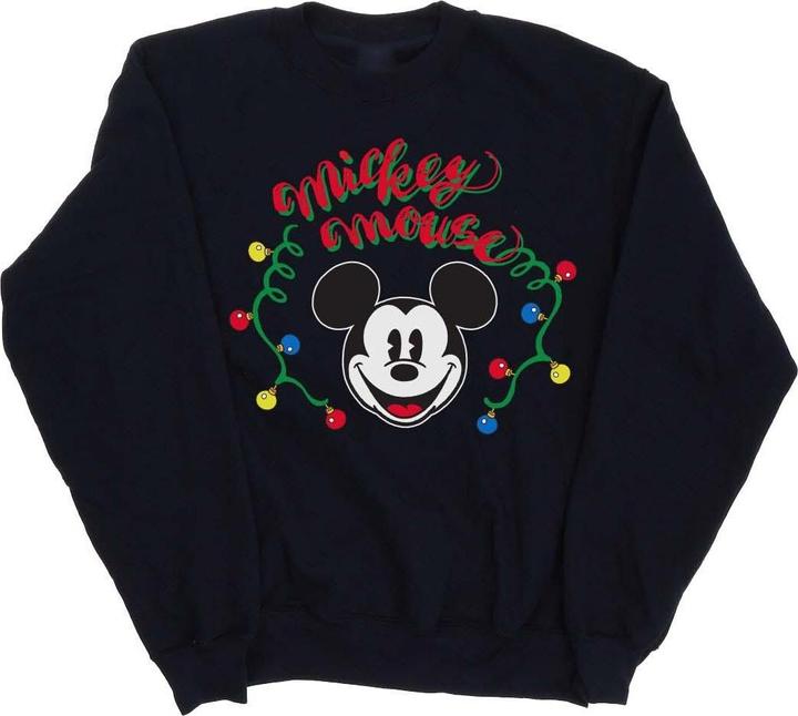 Produktbild Disney Mickey Mouse Christmas Light Bulbs Sweatshirt (M)