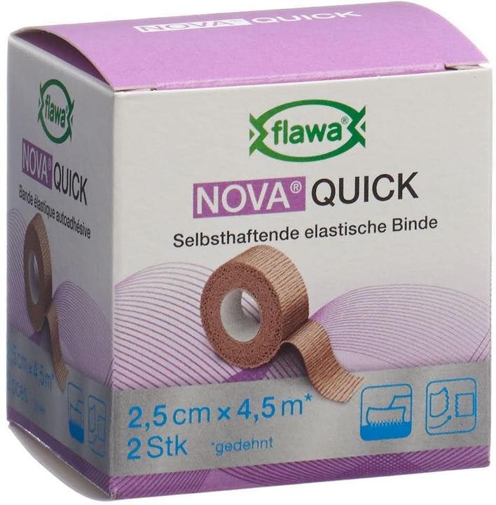 Immagine prodotto Flawa Nova Quick Cohesive Tear Bandage 2,5 cm x 4,5 m