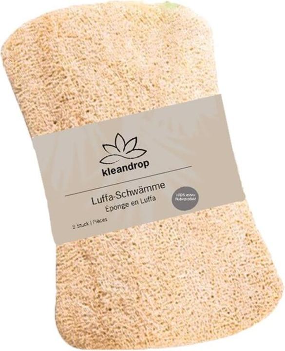 Image du produit Kleandrop Éponge loofah (3 pcs)