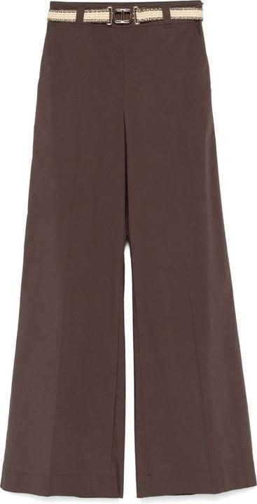 Twinset Twin-set Pantaloni Marrone