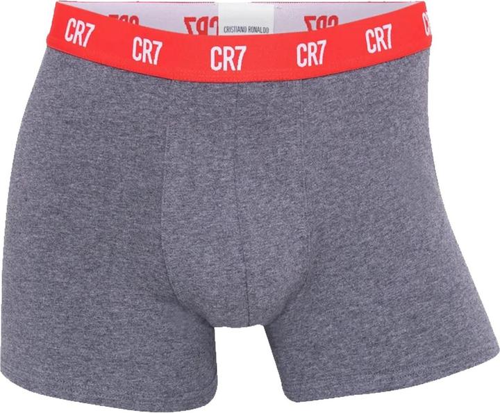 Immagine prodotto CR7 Unterhosen, 5er-Pack Grau/Navy/Rot, XXL (XXL, Confezione da 5 pezzi)