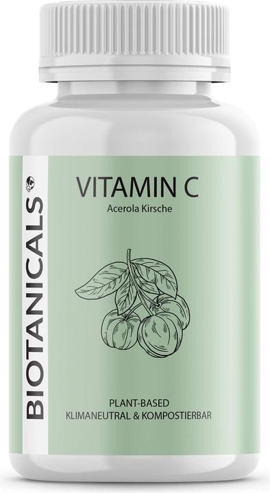 Actual product image Biotanicals Vitamin C 120 capsules (120 Piece, Capsules, 94 g)