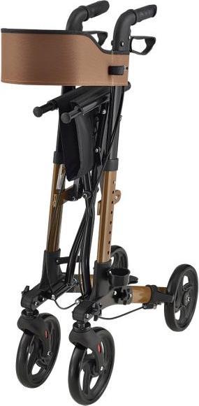 Immagine prodotto Juskys Rollator pieghevole Vital con seggiolino e borsa per la spesa