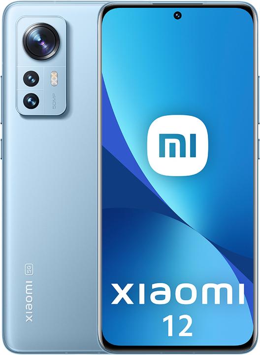 Xiaomi 12 (128 GB, Blue, 6.28", Dual SIM, 50 Mpx, 5G)