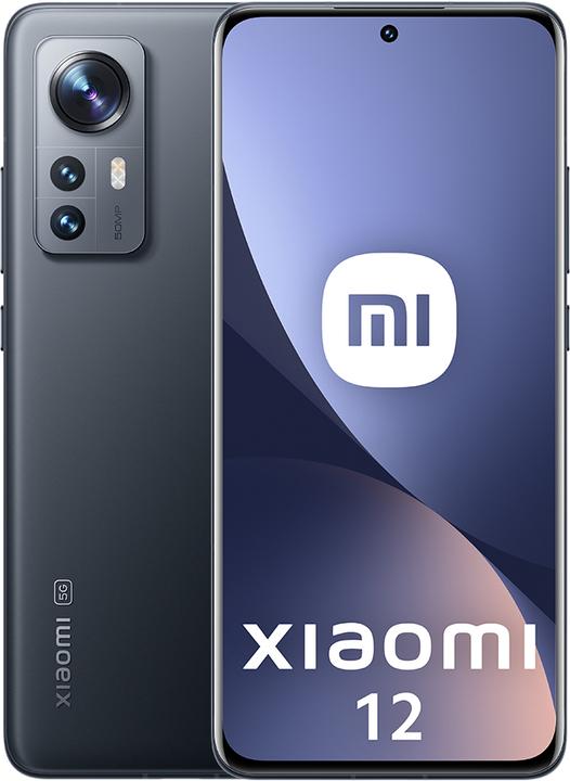 Image du produit Xiaomi 12 (128 Go, Gris, 6.28", Double SIM, 50 Mpx, 5G)