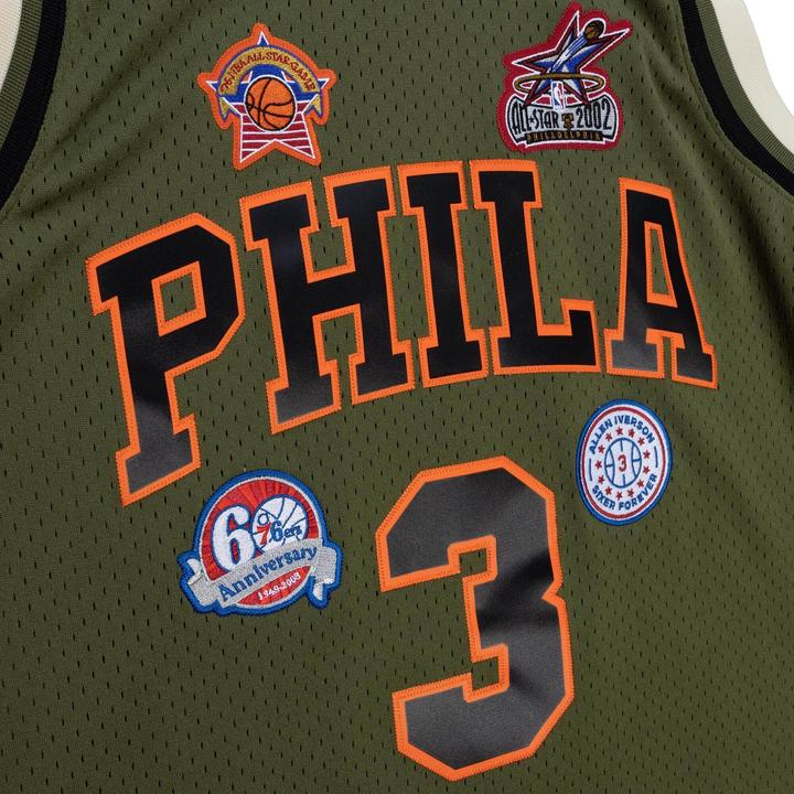 Produktbild Mitchell & Ness NBA Philadelphia 76ers Flight Swingman Allen Iverson Trikot Herren (S)