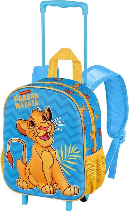 Image du produit Karactermania Petit sac à dos 3D avec roulettes Hakuna