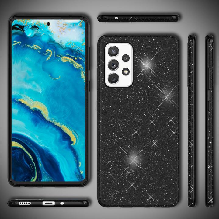 Actual product image Nalia Glitter cover (Samsung Galaxy A53)